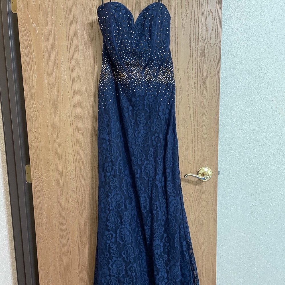 Blue formal dress